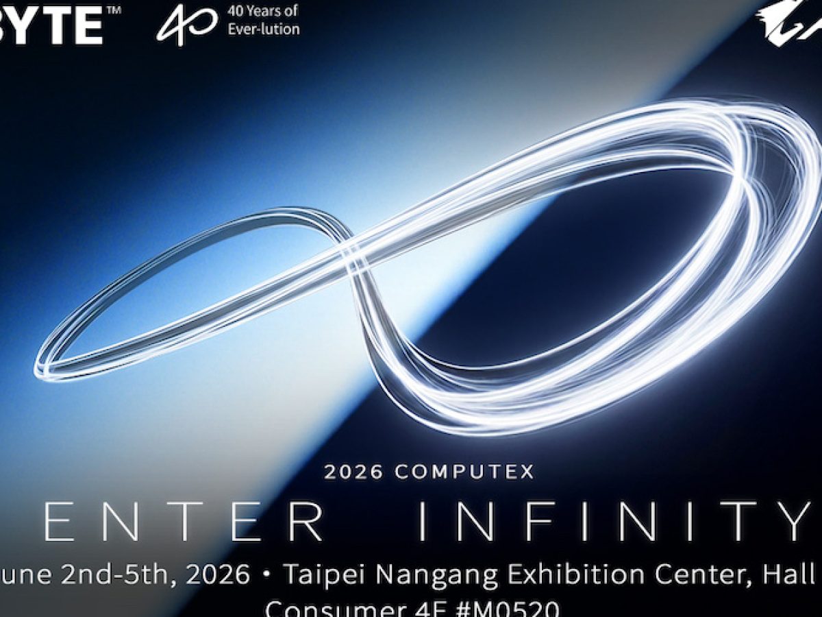 Η GIGABYTE παρουσιάζει το ENTER INFINITY στην έκθεση COMPUTEX 2026, προσφέροντας μια πρώτη εικόνα από το AI Ecosystem της