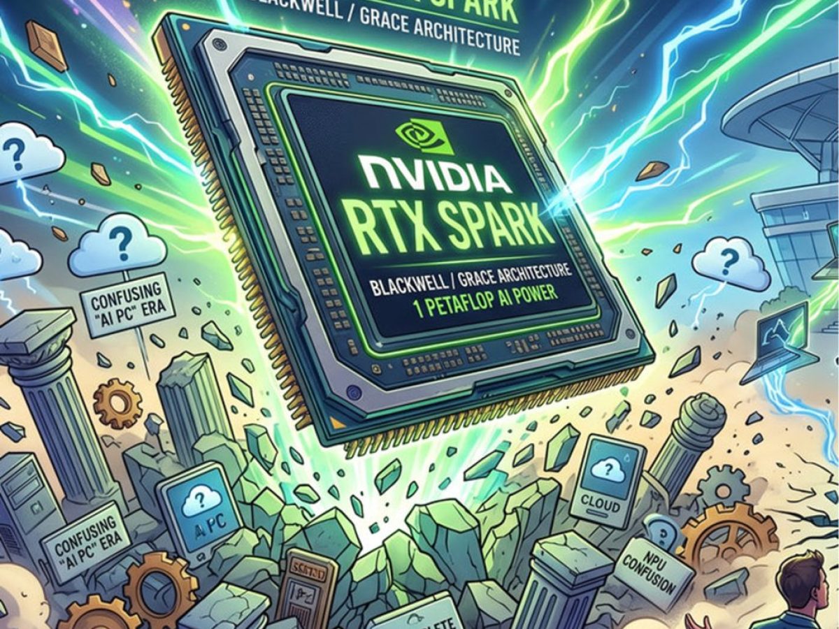 Η NVIDIA μόλις «σκότωσε» το παραδοσιακό laptop με την παρουσίαση του AI επεξεργαστή RTX Spark!