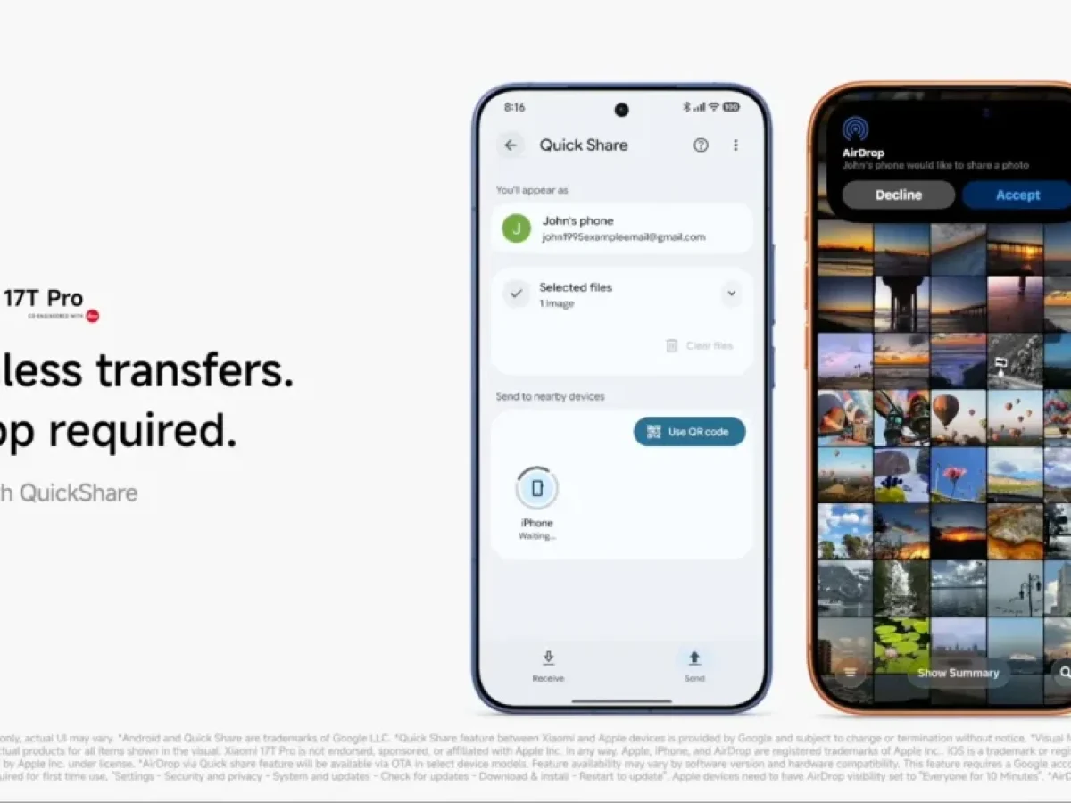 Η Xiaomi μπήκε στον χορό του AirDrop