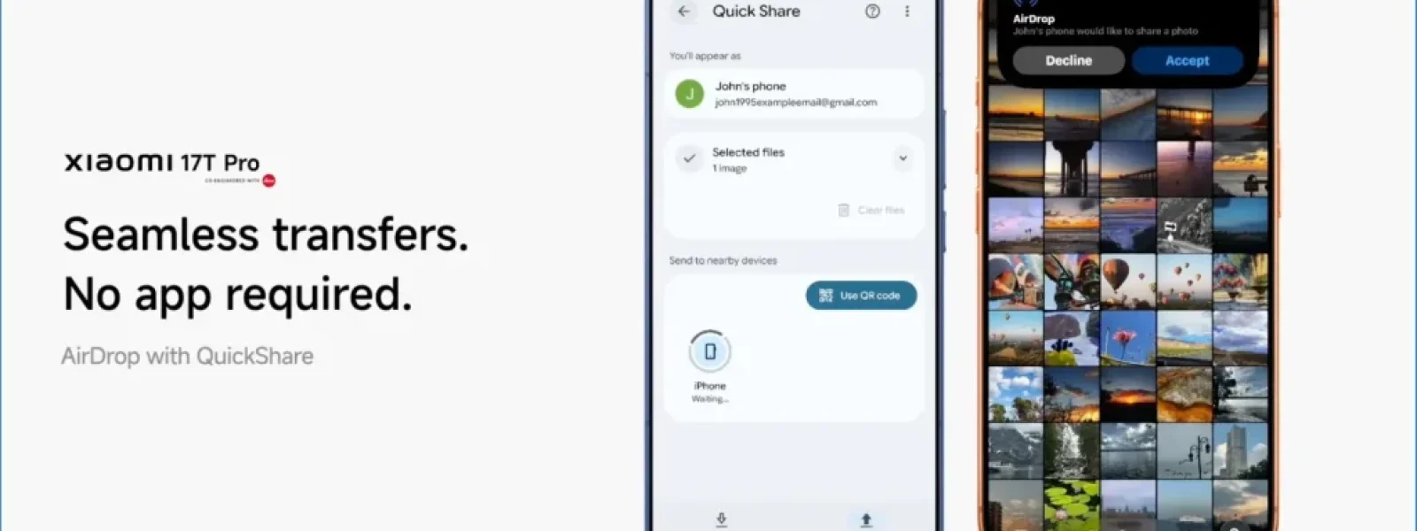 Η Xiaomi μπήκε στον χορό του AirDrop