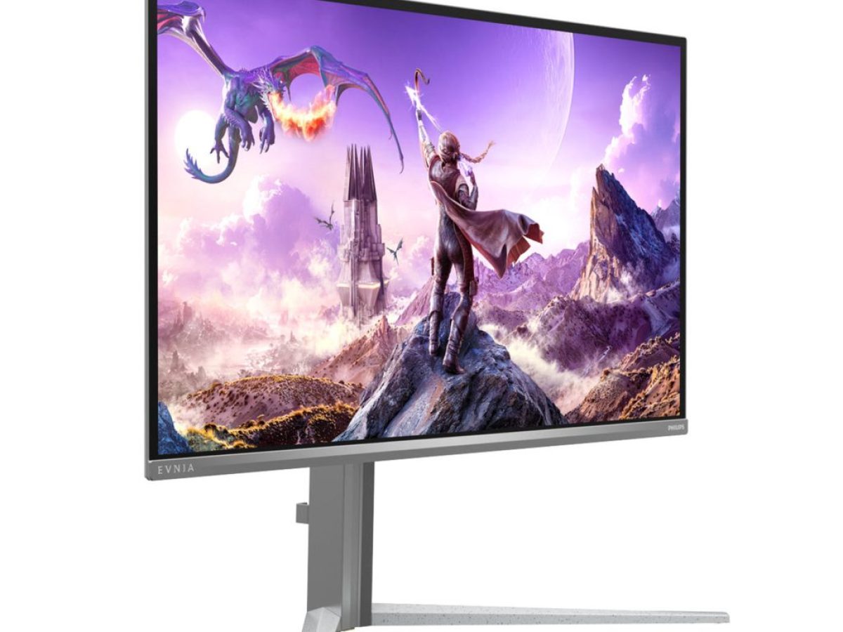 Philips Evnia 32″ QD-OLED gaming οθόνη 4K με ρυθμό ανανέωσης 165Hz και καθηλωτική εικόνα – Matrix Life