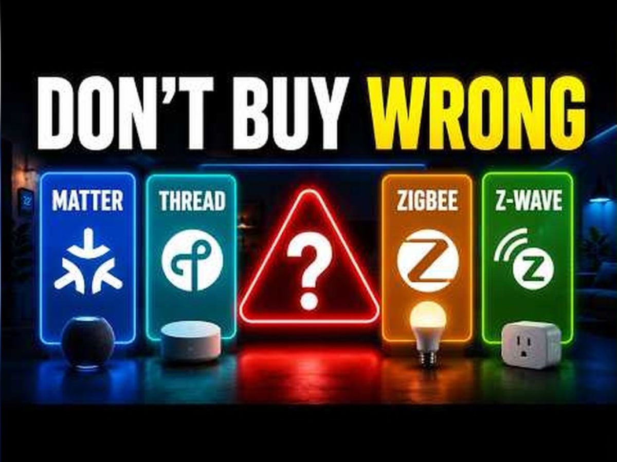 Matter, Thread, Zigbee, Z-Wave: Ποιο να αγοράσετε;