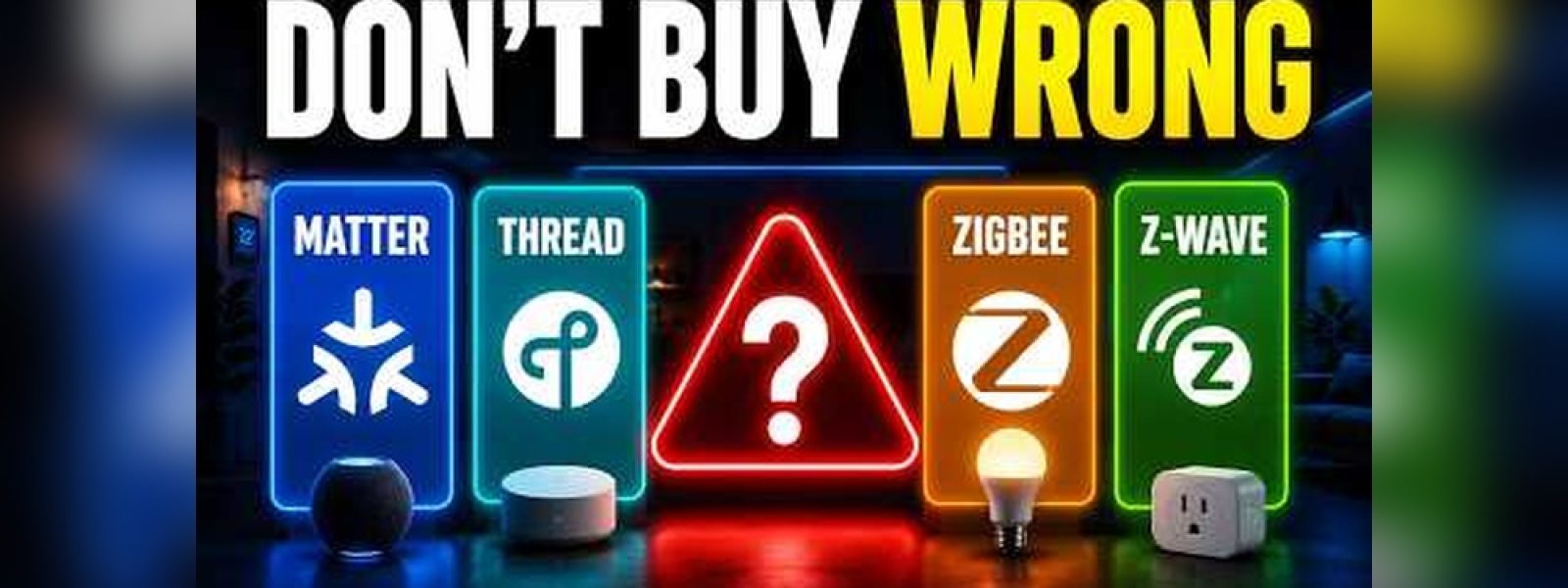 Matter, Thread, Zigbee, Z-Wave: Ποιο να αγοράσετε;