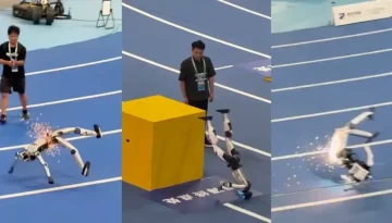 World Humanoid Robot Games: &Tau;&alpha; &pi;&iota;&omicron; &alpha;&sigma;&tau;&epsilon;ί&alpha; bloopers &tau;&omega;&nu; &rho;&omicron;&mu;&pi;ό&tau; &ndash; Techmaniacs
