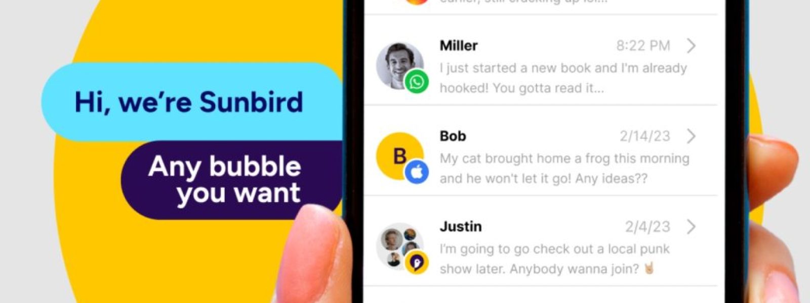 Sunbird: Κάνει το ντεμπούτο του στο Android και φέρνει το iMessage – Techmaniacs