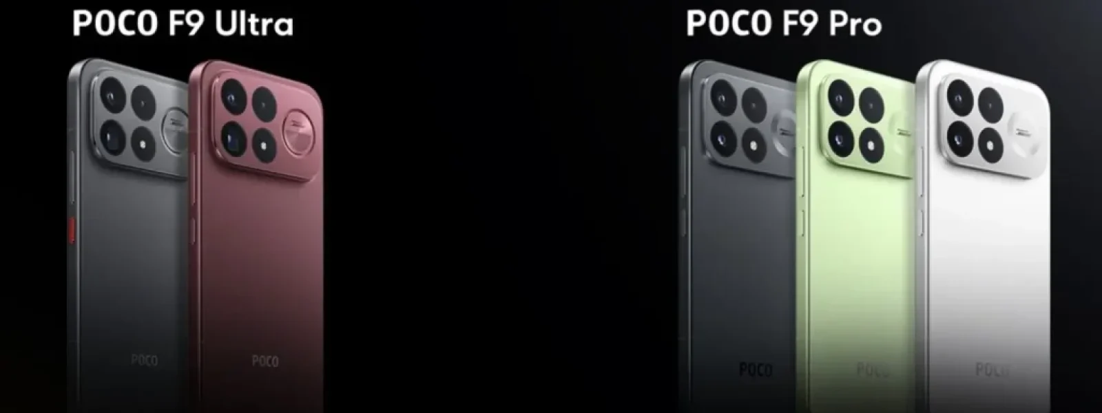 Poco F9 Ultra &kappa;&alpha;&iota; F9 Pro: &Epsilon;&pi;ί&sigma;&eta;&mu;&alpha; &mu;&epsilon; &delta;&upsilon;&nu;&alpha;&tau;ό ή&chi;&omicron;, &tau;&epsilon;&rho;ά&sigma;&tau;&iota;&epsilon;&sigmaf; &mu;&pi;&alpha;&tau;&alpha;&rho;ί&epsilon;&sigmaf; &kappa;&alpha;&iota; &delta;&upsilon;&nu;&alpha;&tau;ή &kappa;ά&mu;&epsilon;&rho;&alpha; &ndash; Techmaniacs