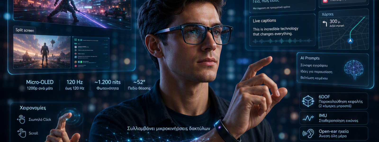 &Tau;&alpha; 10 &kappa;&omicron;&rho;&upsilon;&phi;&alpha;ί&alpha; AI smart glasses &tau;&omicron;&upsilon; 2026 &pi;&omicron;&upsilon; &alpha;&lambda;&lambda;ά&zeta;&omicron;&upsilon;&nu; &tau;&eta;&nu; &kappa;&alpha;&theta;&eta;&mu;&epsilon;&rho;&iota;&nu;ό&tau;&eta;&tau;ά &mu;&alpha;&sigmaf;