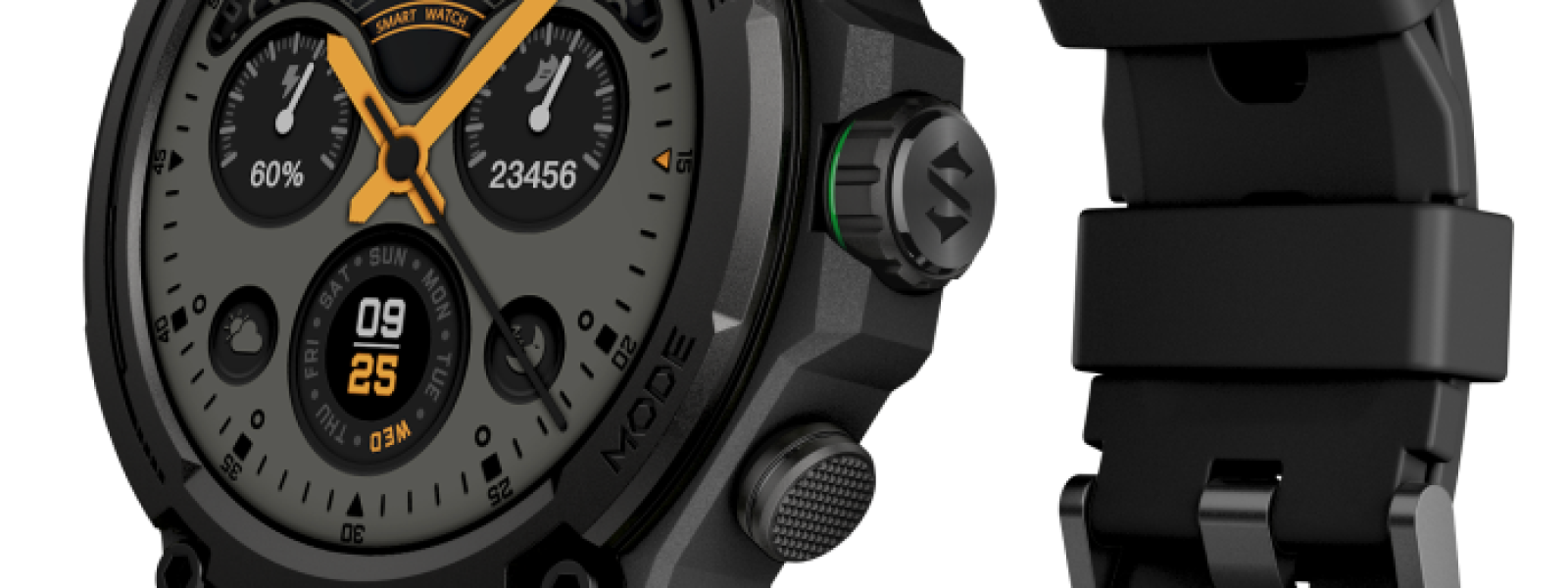 Black Shark GS3: &Tau;&omicron; &ldquo;&theta;&omega;&rho;&alpha;&kappa;&iota;&sigma;&mu;έ&nu;&omicron;&rdquo; smartwatch &mu;&epsilon; AMOLED &omicron;&theta;ό&nu;&eta;, GPS &kappa;&alpha;&iota; &alpha;&upsilon;&tau;&omicron;&nu;&omicron;&mu;ί&alpha; 21 &eta;&mu;&epsilon;&rho;ώ&nu; &ndash; Angroid.gr