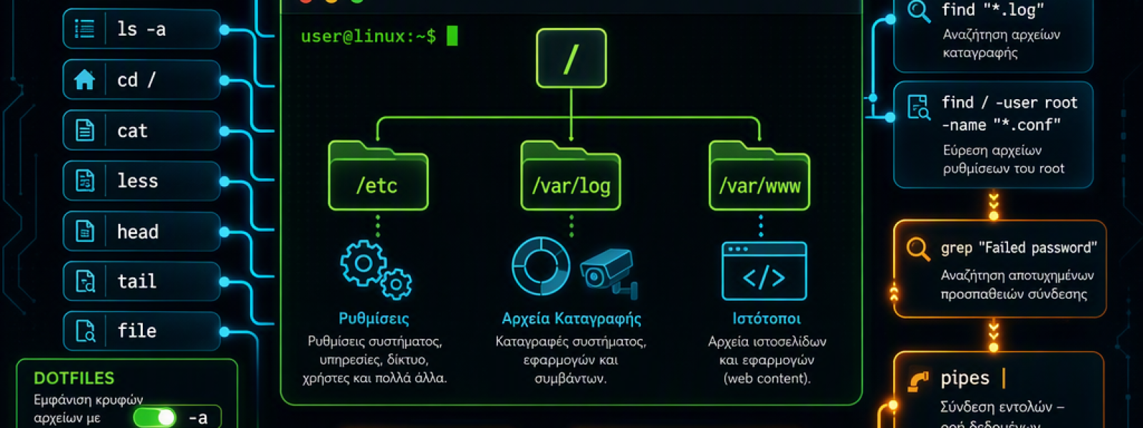 &Mu;ά&theta;&epsilon; &tau;&omicron; 90% &tau;&omicron;&upsilon; Linux &mu;&epsilon; 15 &epsilon;&nu;&tau;&omicron;&lambda;έ&sigmaf;: &omicron; &pi;&rho;&alpha;&kappa;&tau;&iota;&kappa;ό&sigmaf; &omicron;&delta;&eta;&gamma;ό&sigmaf; &pi;&omicron;&upsilon; &theta;&alpha; &chi;&rho;&eta;&sigma;&iota;&mu;&omicron;&pi;&omicron;&iota;ή&sigma;&epsilon;&iota;&sigmaf; &kappa;ά&theta;&epsilon; &mu;έ&rho;&alpha;