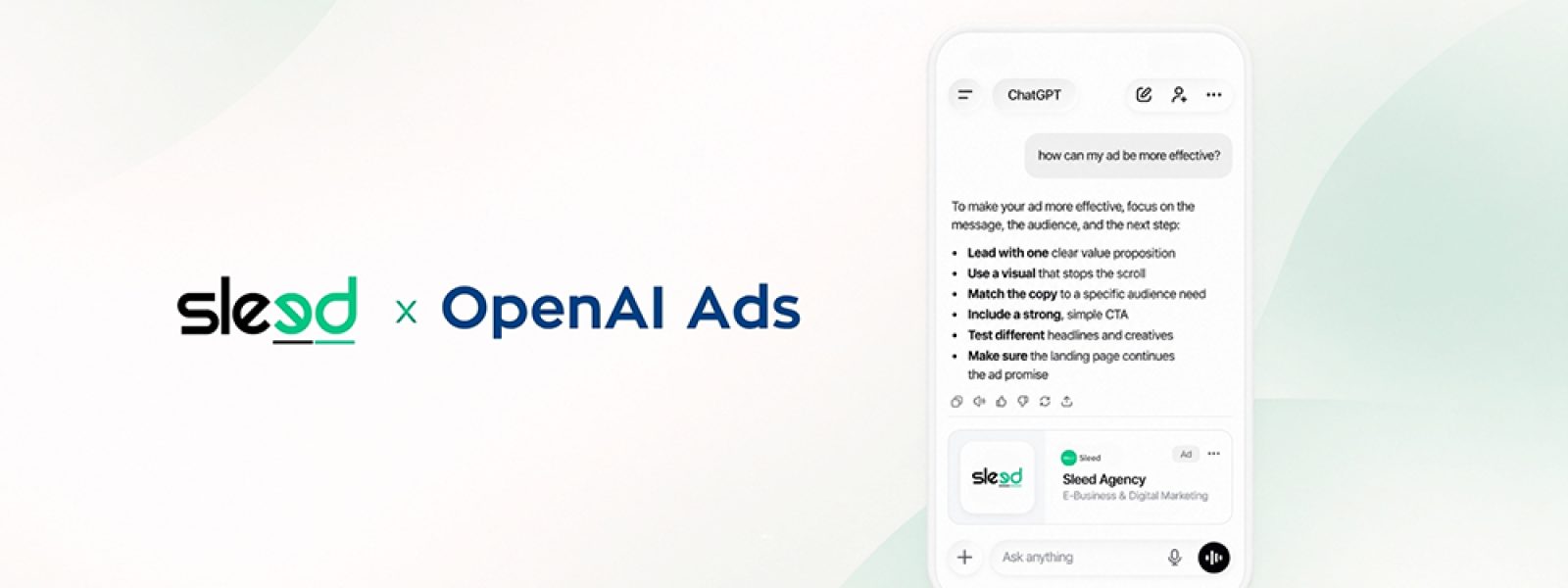 &Eta; Sleed &epsilon;&nu;&tau;ά&sigma;&sigma;&epsilon;&iota; &tau;&alpha; OpenAI Ads &sigma;&tau;&eta; full-funnel &pi;&rho;&omicron;&sigma;έ&gamma;&gamma;&iota;&sigma;ή &tau;&eta;&sigmaf; &mdash; InfoCom
