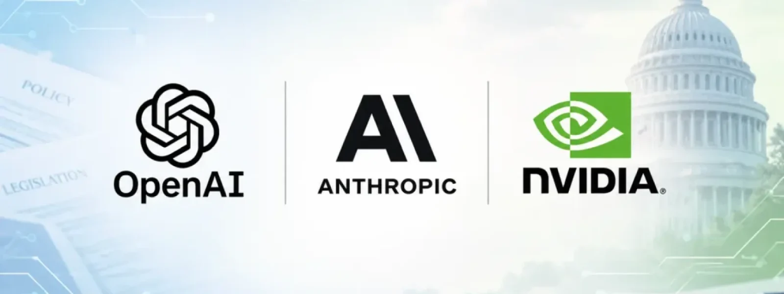 OpenAI, Anthropic & Nvidia: &Xi;&omicron;&delta;&epsilon;ύ&omicron;&upsilon;&nu; &epsilon;&kappa;&alpha;&tau;&omicron;&mu;&mu;ύ&rho;&iota;&alpha; &sigma;&epsilon; lobbying &sigma;&tau;&iota;&sigmaf; &Eta;&Pi;&Alpha;! &ndash; Techmaniacs