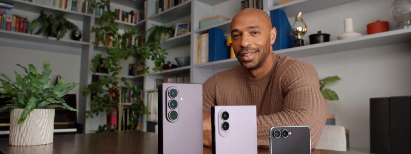 Thierry Henry &kappa;&alpha;&iota; Samsung: &laquo;Welcome to Foldables&raquo; &ndash; MyPhone.gr