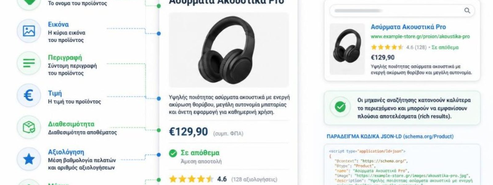 &Tau;&iota; &epsilon;ί&nu;&alpha;&iota; &tau;&omicron; Product Schema &kappa;&alpha;&iota; &gamma;&iota;&alpha;&tau;ί &epsilon;ί&nu;&alpha;&iota; &alpha;&pi;&alpha;&rho;&alpha;ί&tau;&eta;&tau;&omicron; &gamma;&iota;&alpha; &tau;&omicron; E-commerce &sigma;&alpha;&sigmaf;